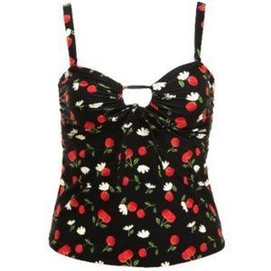 Torrid Cherry Tankini Top
